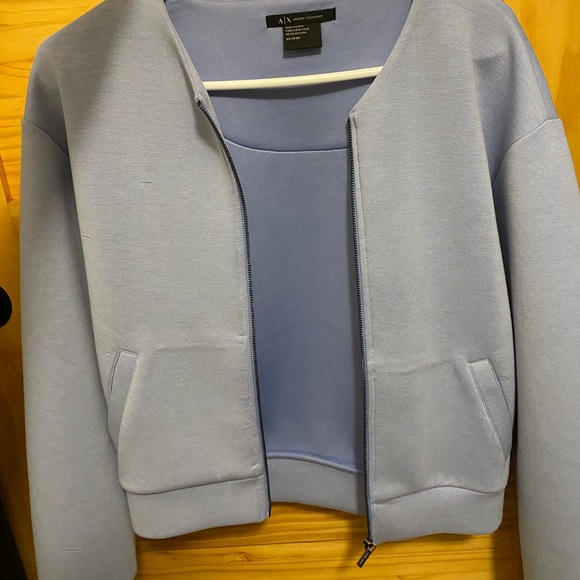 Armani Light Blue Skirt with Jacket - Picture 8 of 8